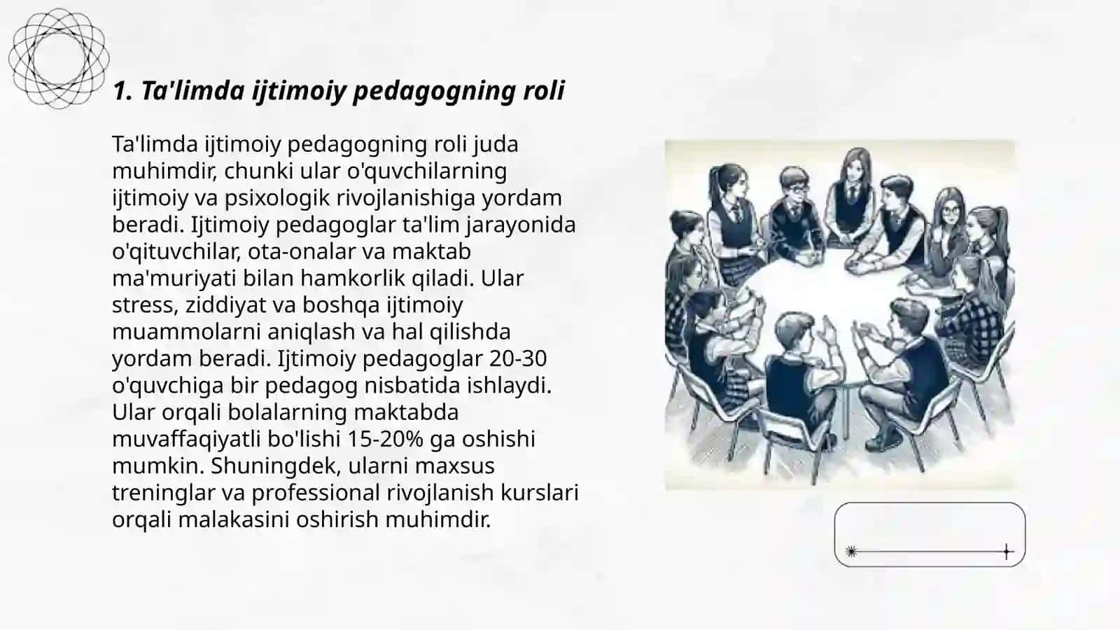 Ijtimoiy pedagog faoliyati metodlari 3