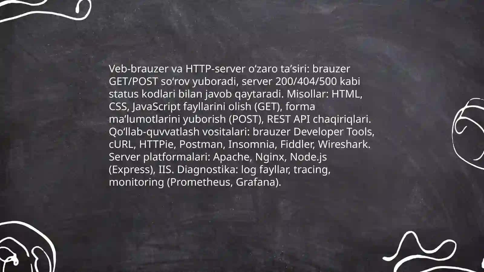 Mijoz -server 3