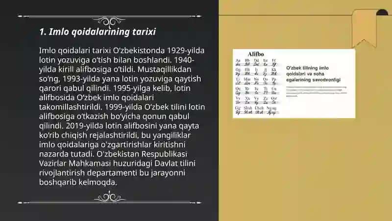 O'zbek tilining yangi imlo qoidalari 3