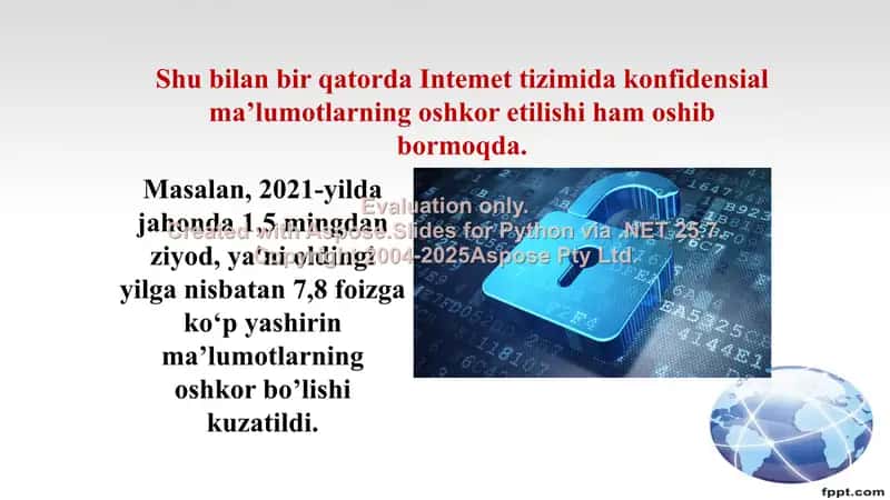 Axborot xavfsizligini ta’minlashning vazifalari va uslublari 3