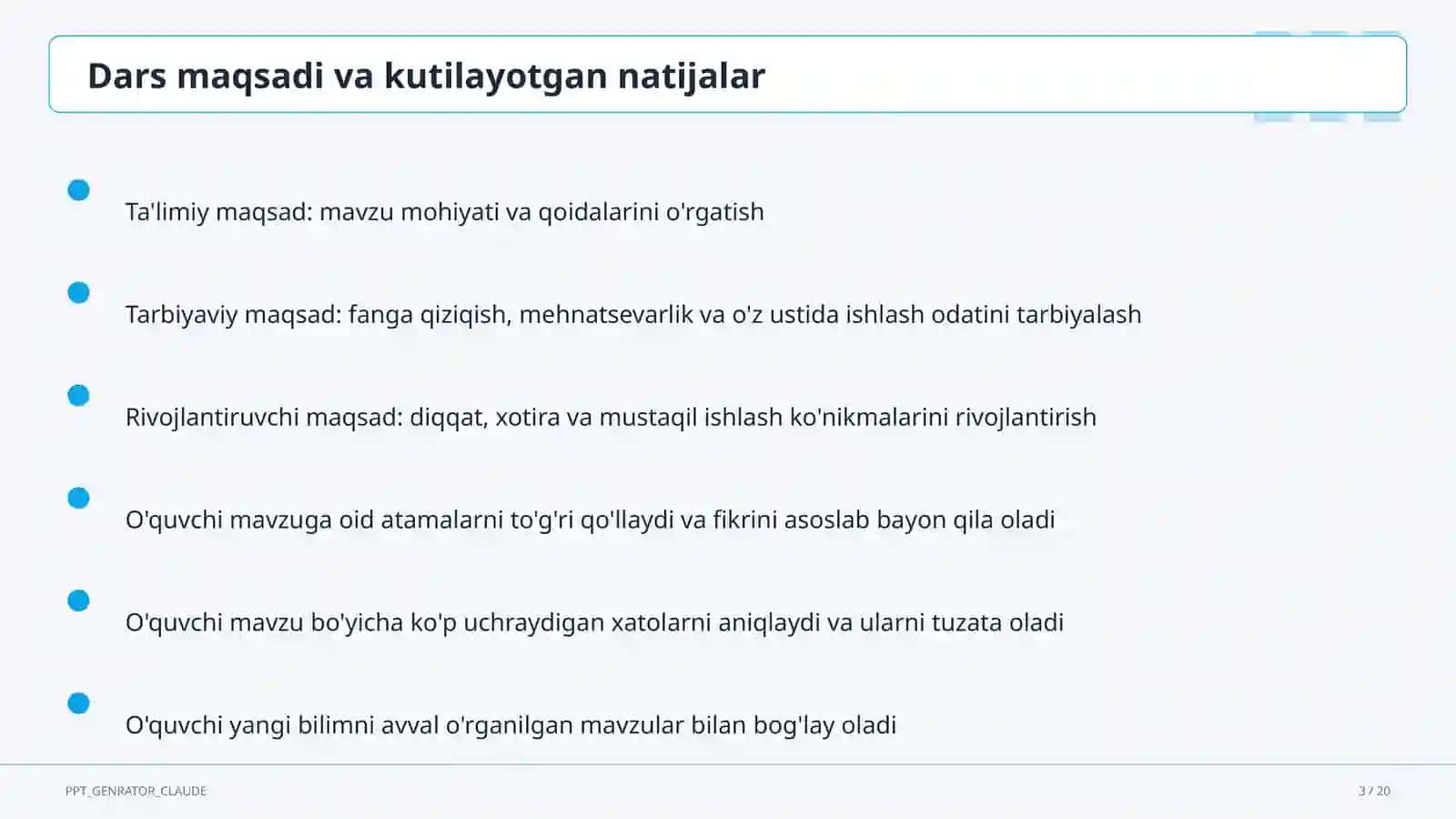 Kishilar va narsalar nomini bildirgan so'zlar (2-sinf) 3