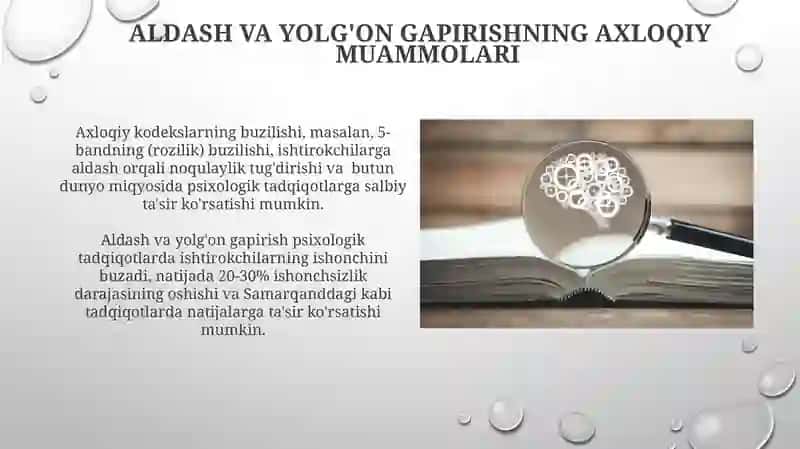 Psixolog taqdiqotching ahloq kodeqsi 3