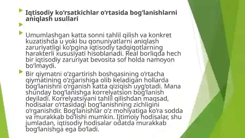 IQTISODIY O‘SISHNI TAHLIL QILISH VA PROGNOZLASHNING EKONOMETRIK MODELLARI 3