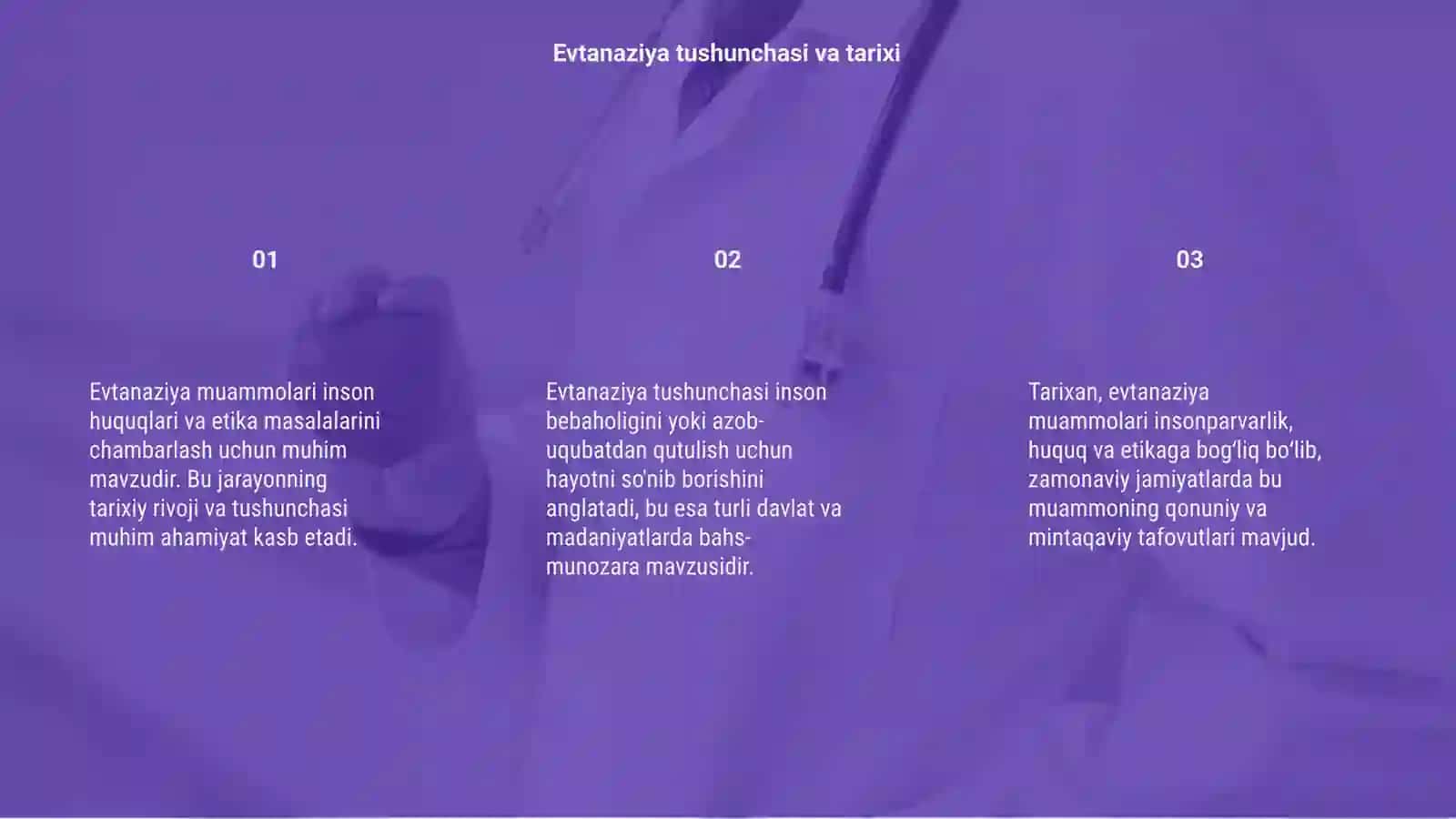 Evtanaziya muammolari 3