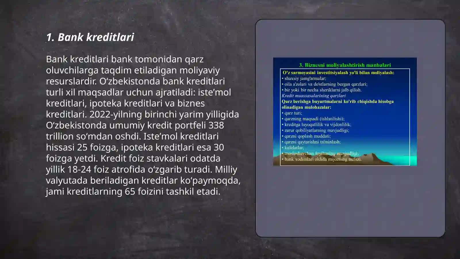 Investitsiya Loyihalarini moliyalashtirish manbalari 3