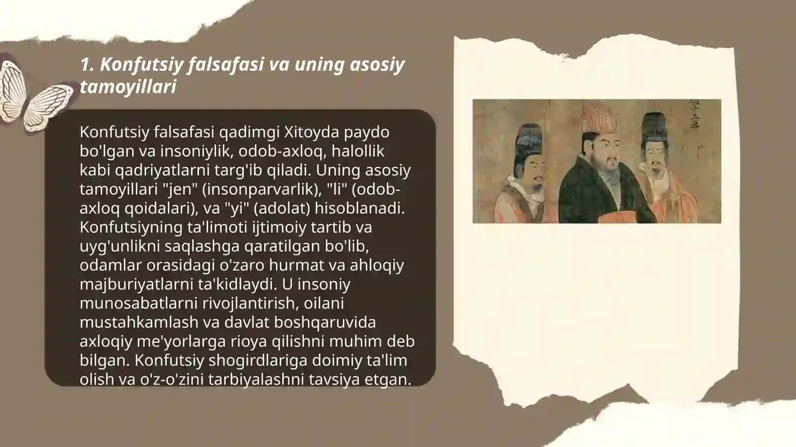 Konfutsiy va Dao qonunlari 3