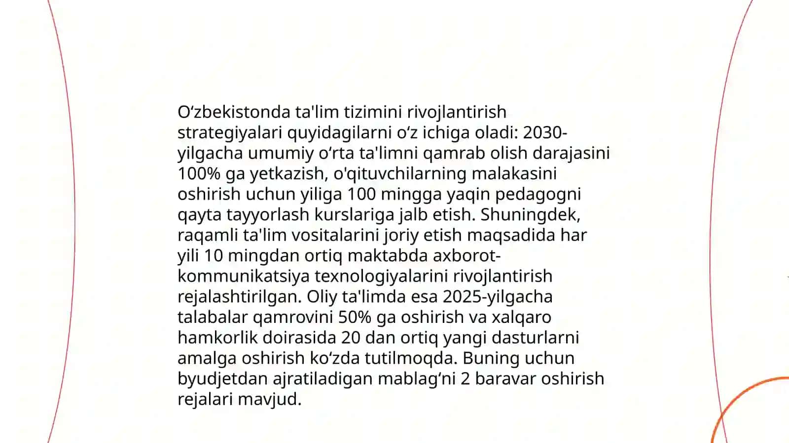 Taʼlim sohasida strategik rejalashtirish 3