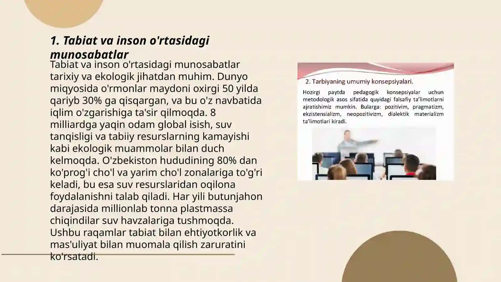 Tabiat shunoslikning falsafiy konsepsiyalari 3