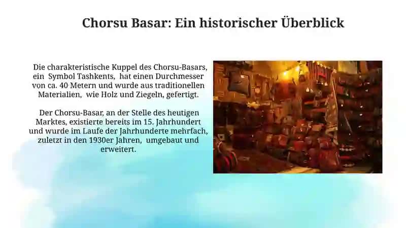 Der Chorsu-Markt in Taschkent 3