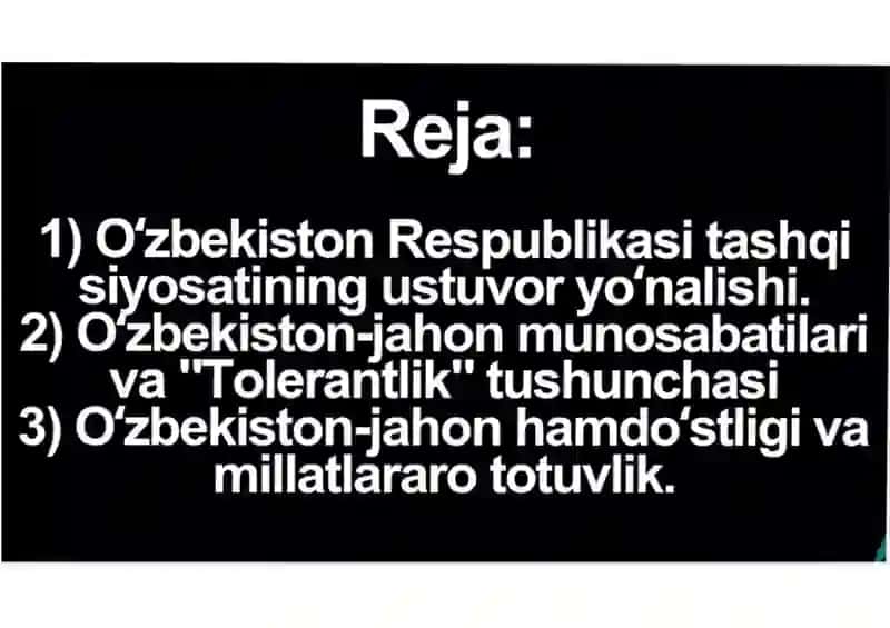Tarix fanidan mustaqil ish 3