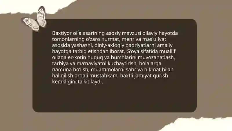Baxtiyor oila 3