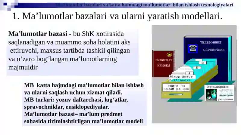 Ta’limdagi Ma’lumotlarbazasi 3