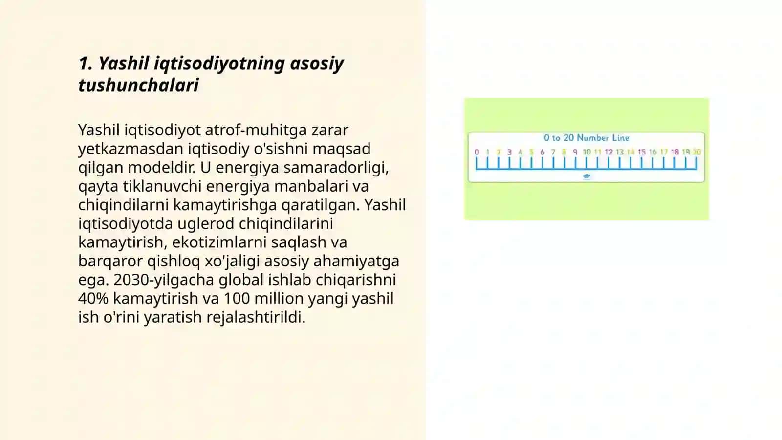 Yashil Iqtisodiyotga o'tish tajribasi 3