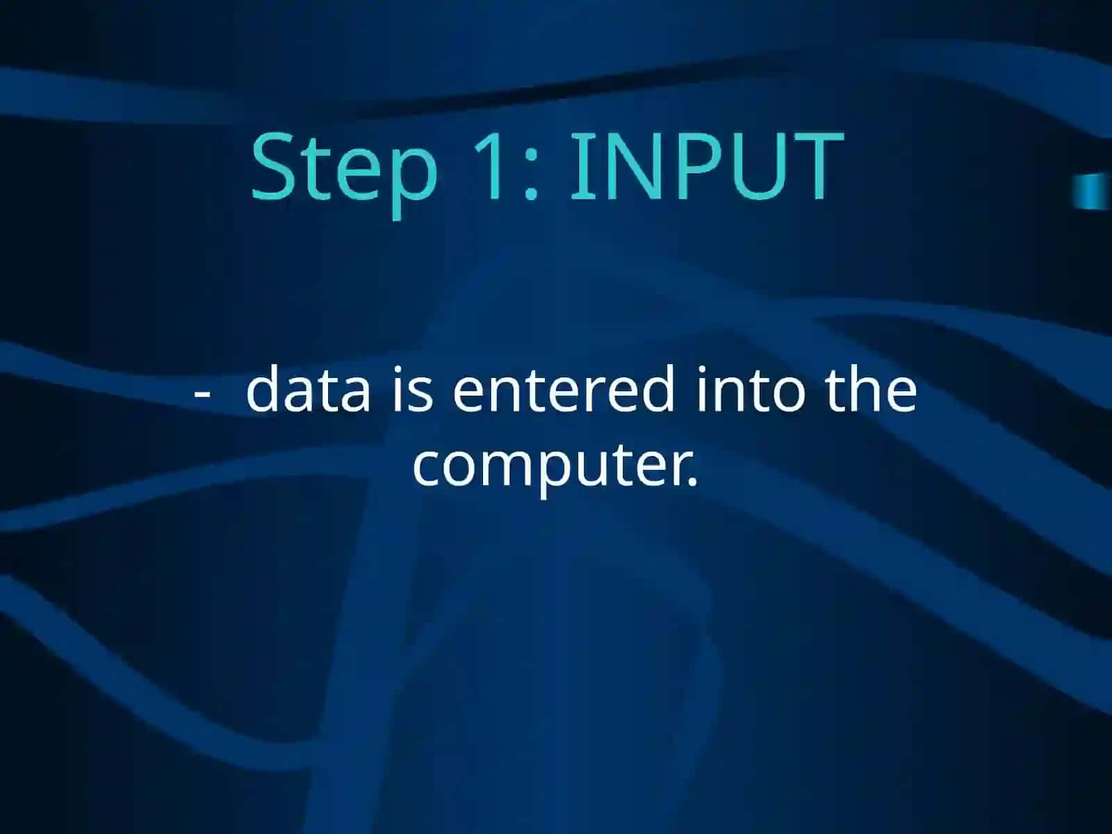 COMPUTER PROCESSING CYCLE 3