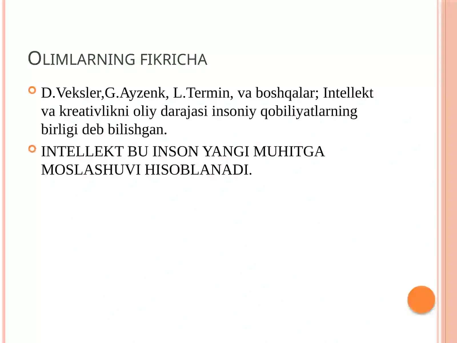 Intellekt eksperimental psixologiyada 3