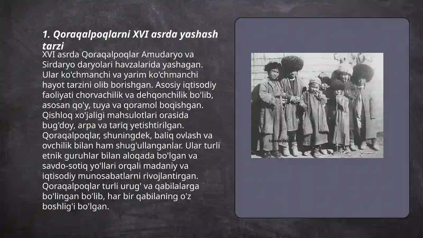 Qoraqalpoqlar 3