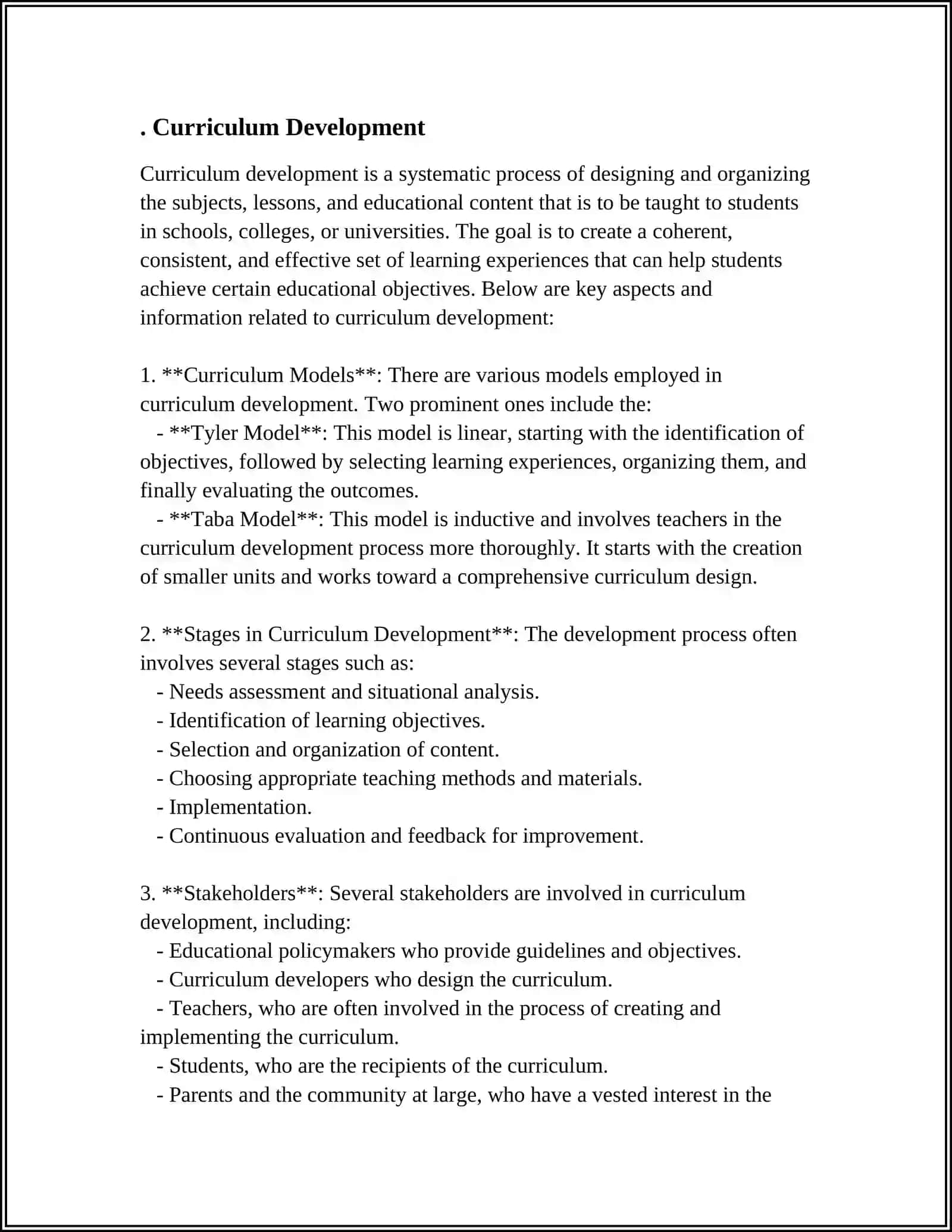 EDUCATIONAL SYSTEMS 3