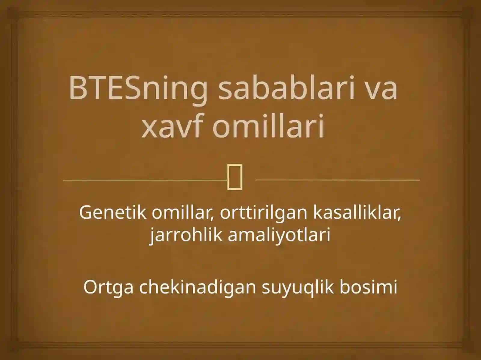 Bo‘sh turk egari sindromi 3