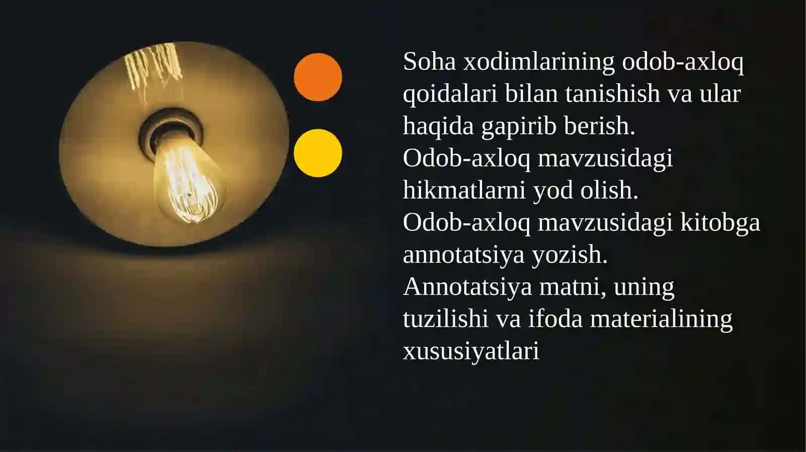 Odob-axloq qoidalari 3