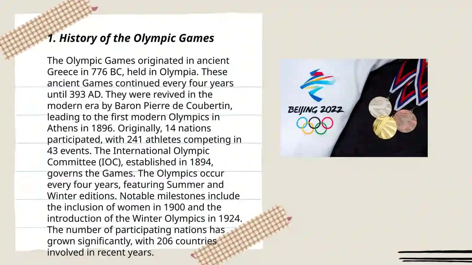 The Olimpic Game 3