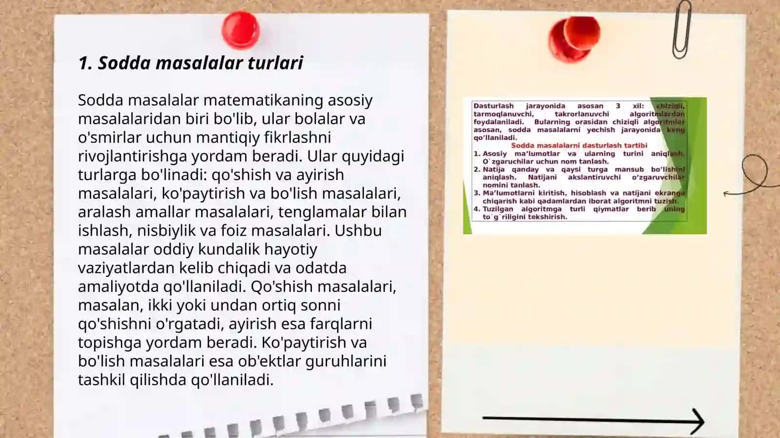 Sodda masalalar bilan tanisbtirish metodikasi 3