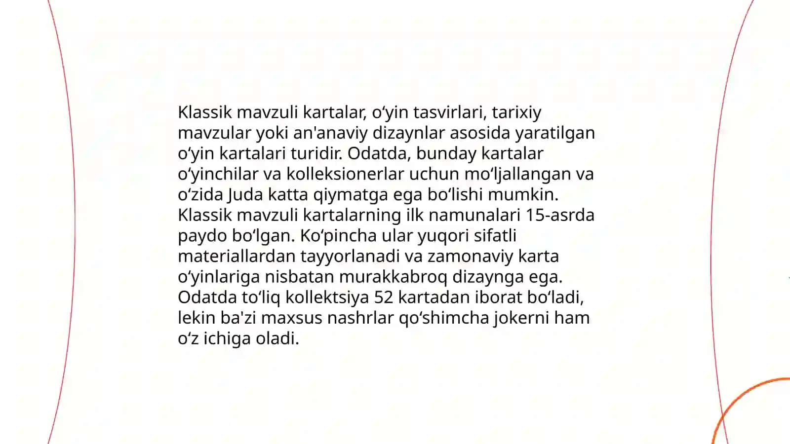 Klassik mavzuli kartalar 3
