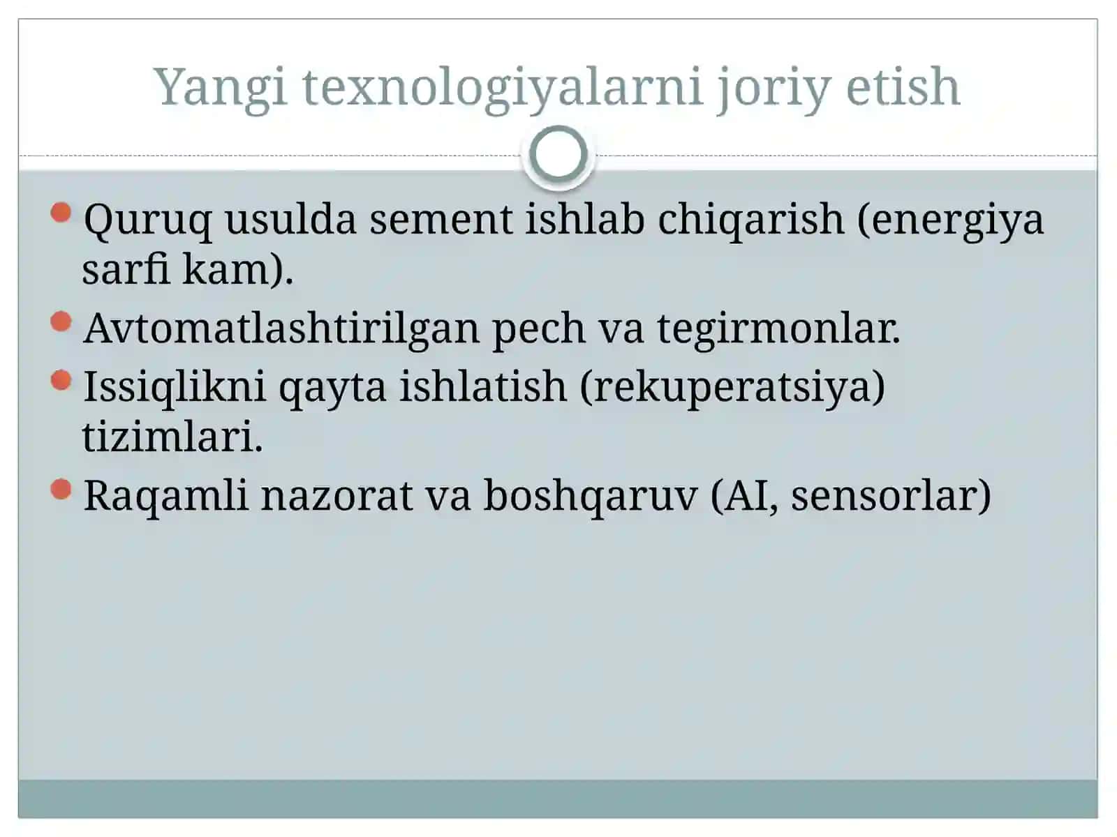 Bog‘lovchi moddalarni ishlab chiqarishni rivojlantirish 3