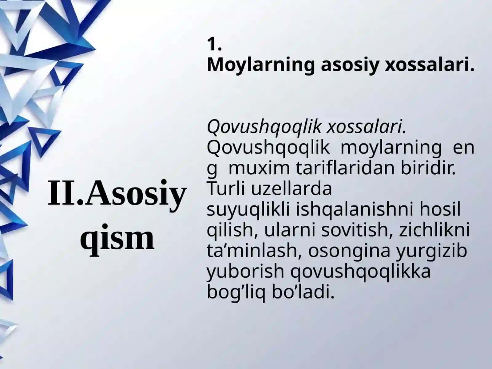 Moylarning sifatini yaxshilash usullari 3