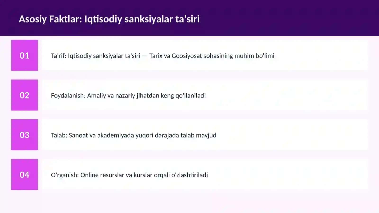 Iqtisodiy sanksiyalar ta'siri 3
