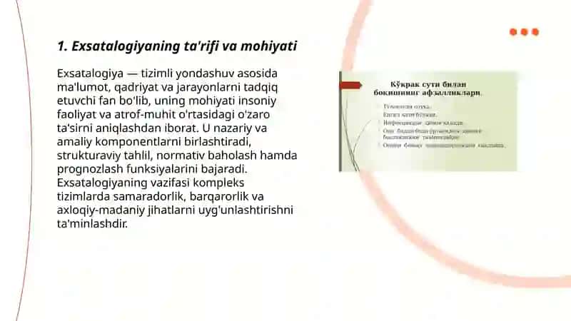 Exsatalogiyaning mohiyati 3