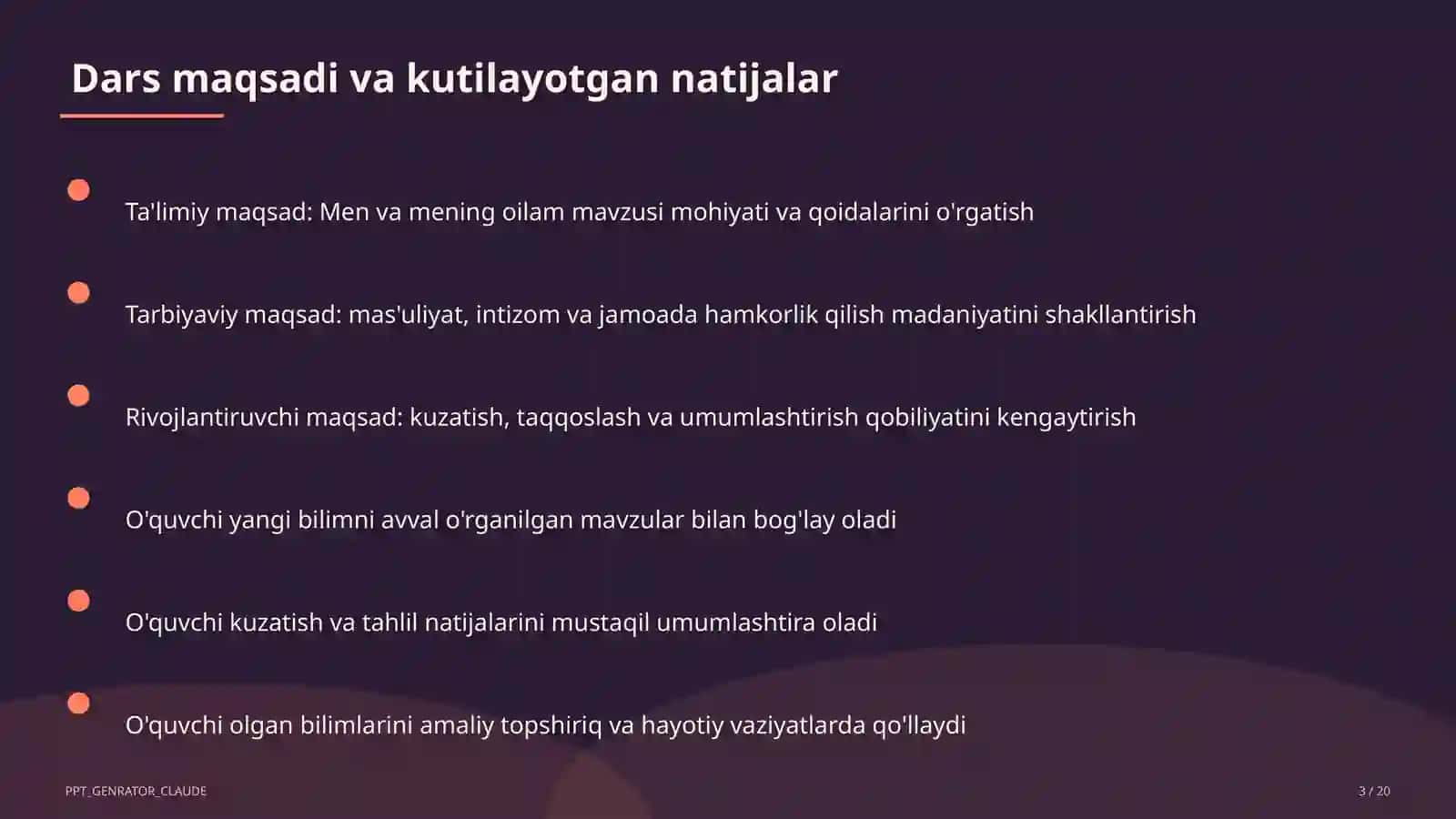 Men va mening oilam (1-sinf) 3