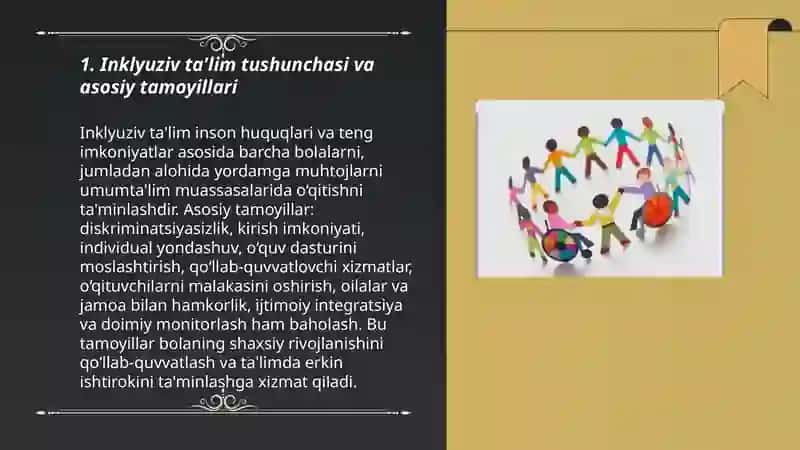 Inklyuziv talimni amalga oshinsh jarayoni alohida yordamga muhtoj bolaning shaxsini rivojlanishining xususiyatlari 3