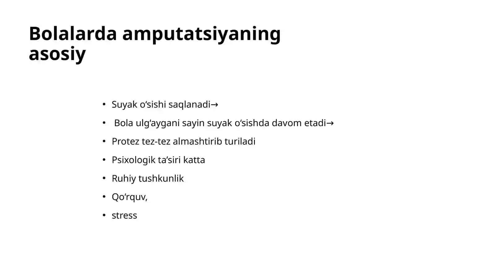 Bolalarda amputatsiya 3