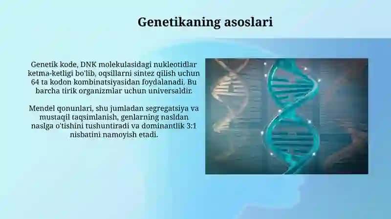 Genetikaning asoslari 3