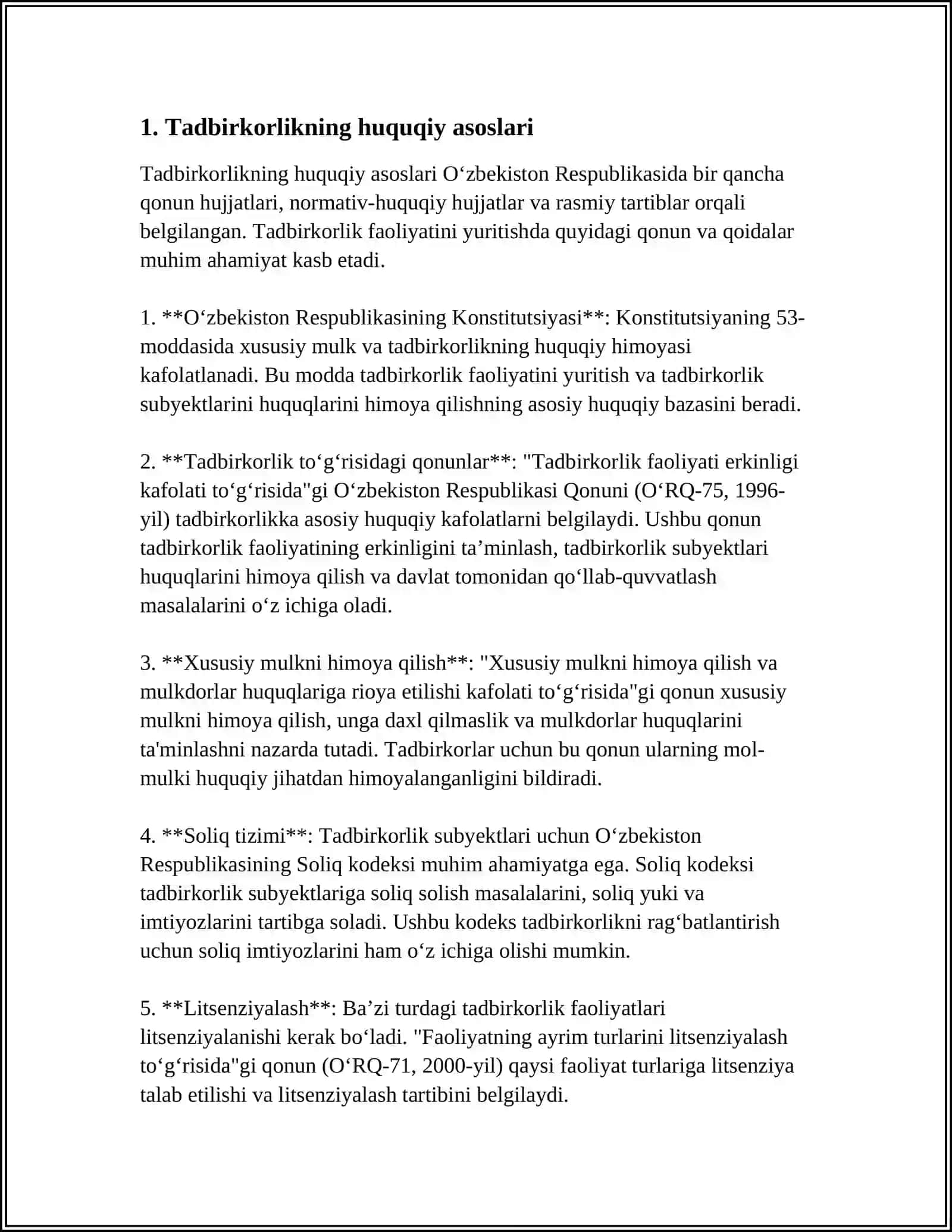 TEMIR YO'L TRANSPORTI - YUK VA TIJORAT ISHLARINI TASHKIL ETISH VA UNING HUQUQIY ASOSLARI 3