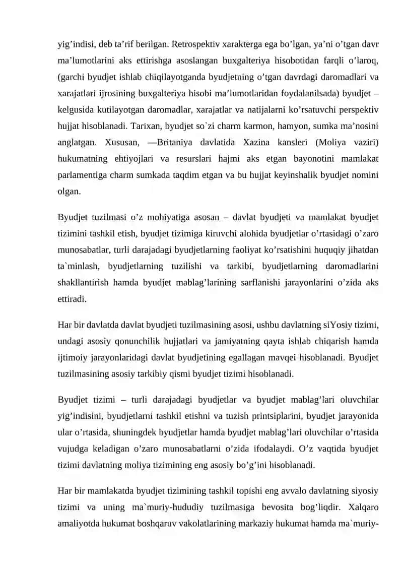 Davlat byudjetining nazariy asoslari va ahamiyati 3