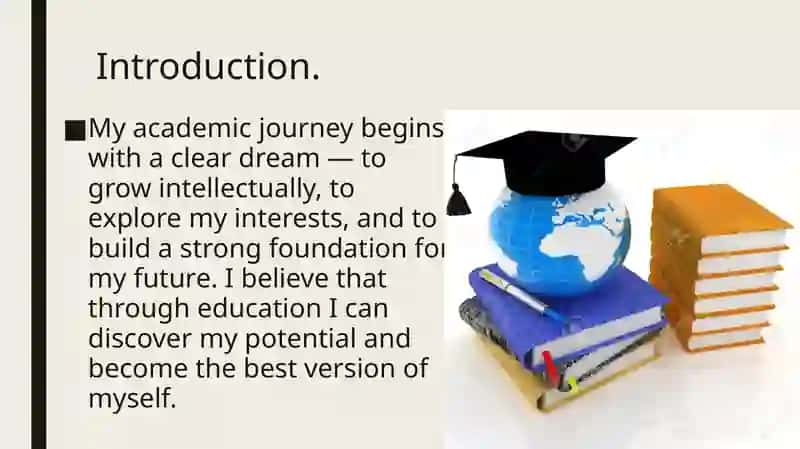 My academic goals 3