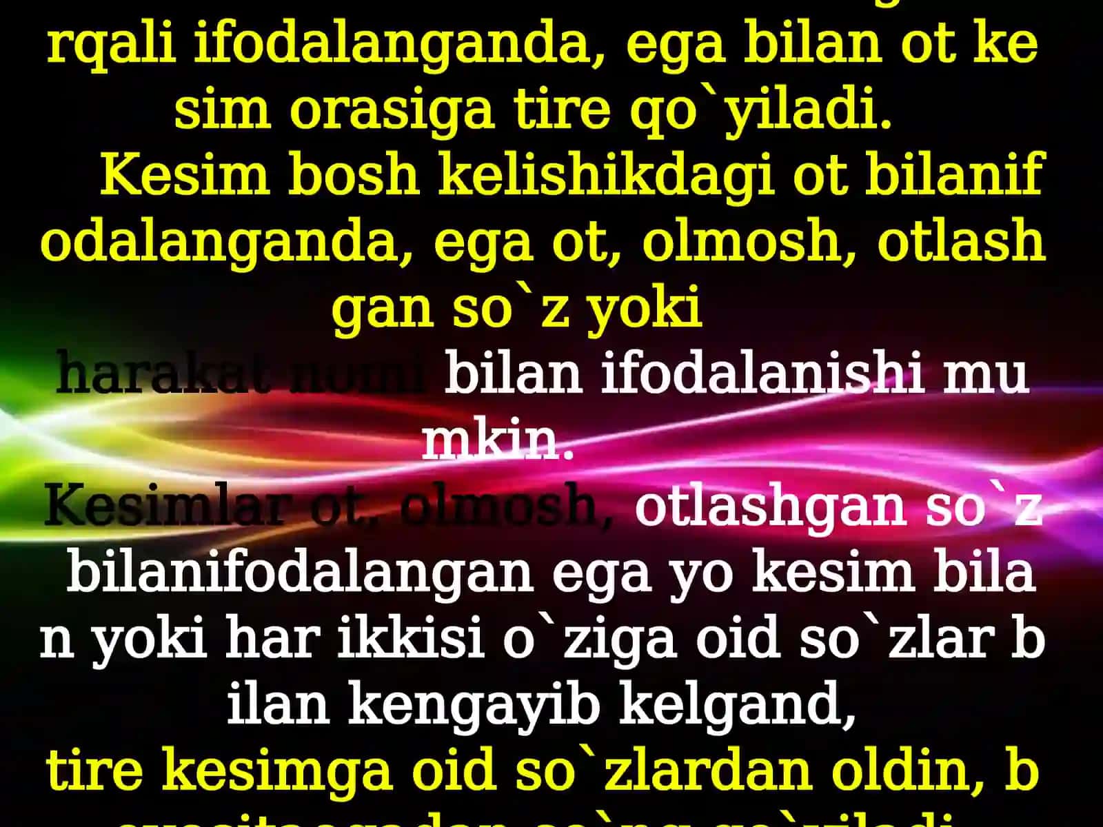 E’gabilan Kesimorasidagi Tiringishlatilishi 3