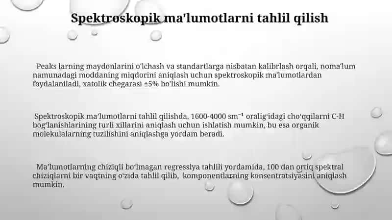 Tebranma spektroskopiya usullari 3