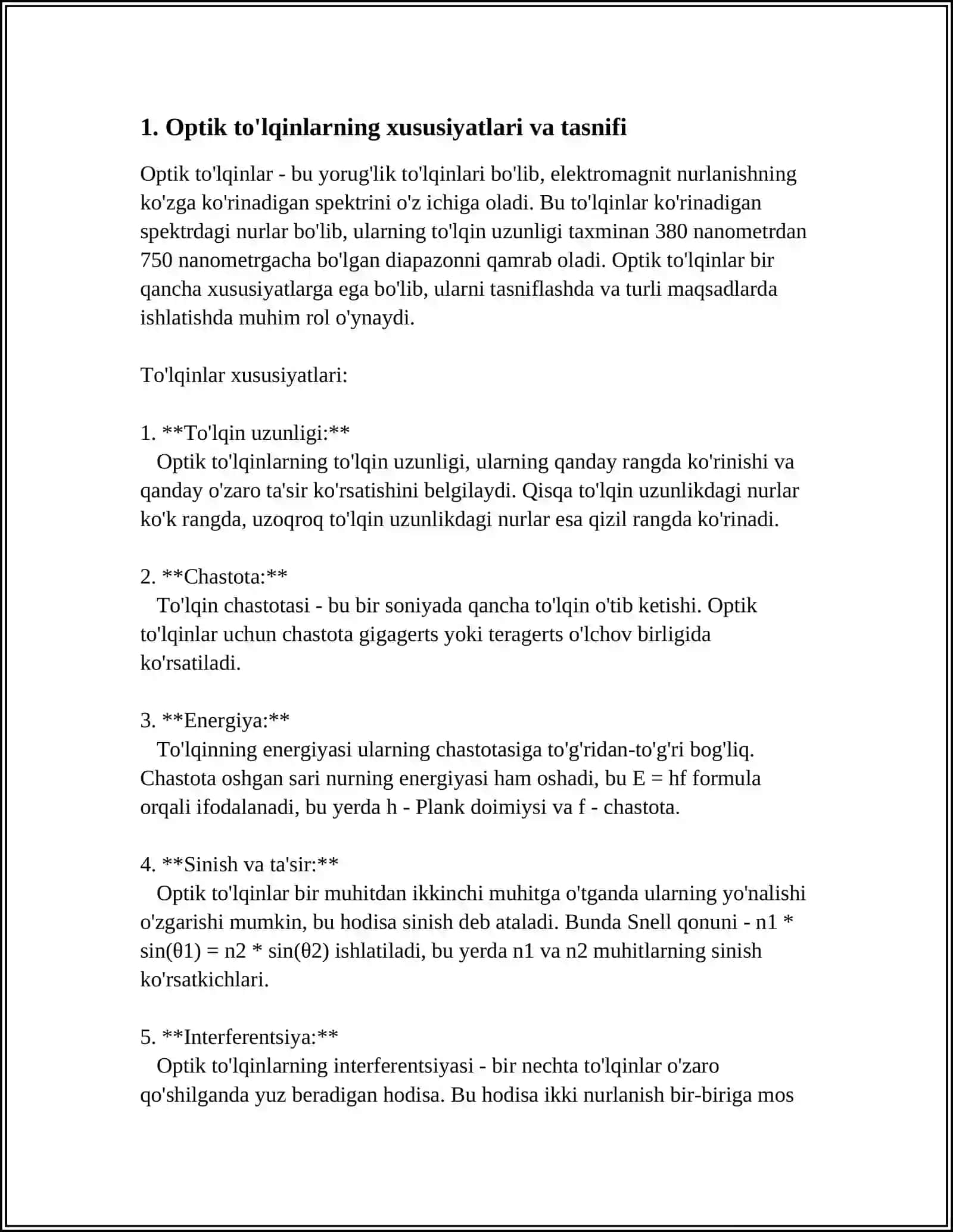 OPTIKA SOHASIDA ILMIY TADQIQOTLAR OLIB BORGAN CHET-ELLIK OLIMLAR 3