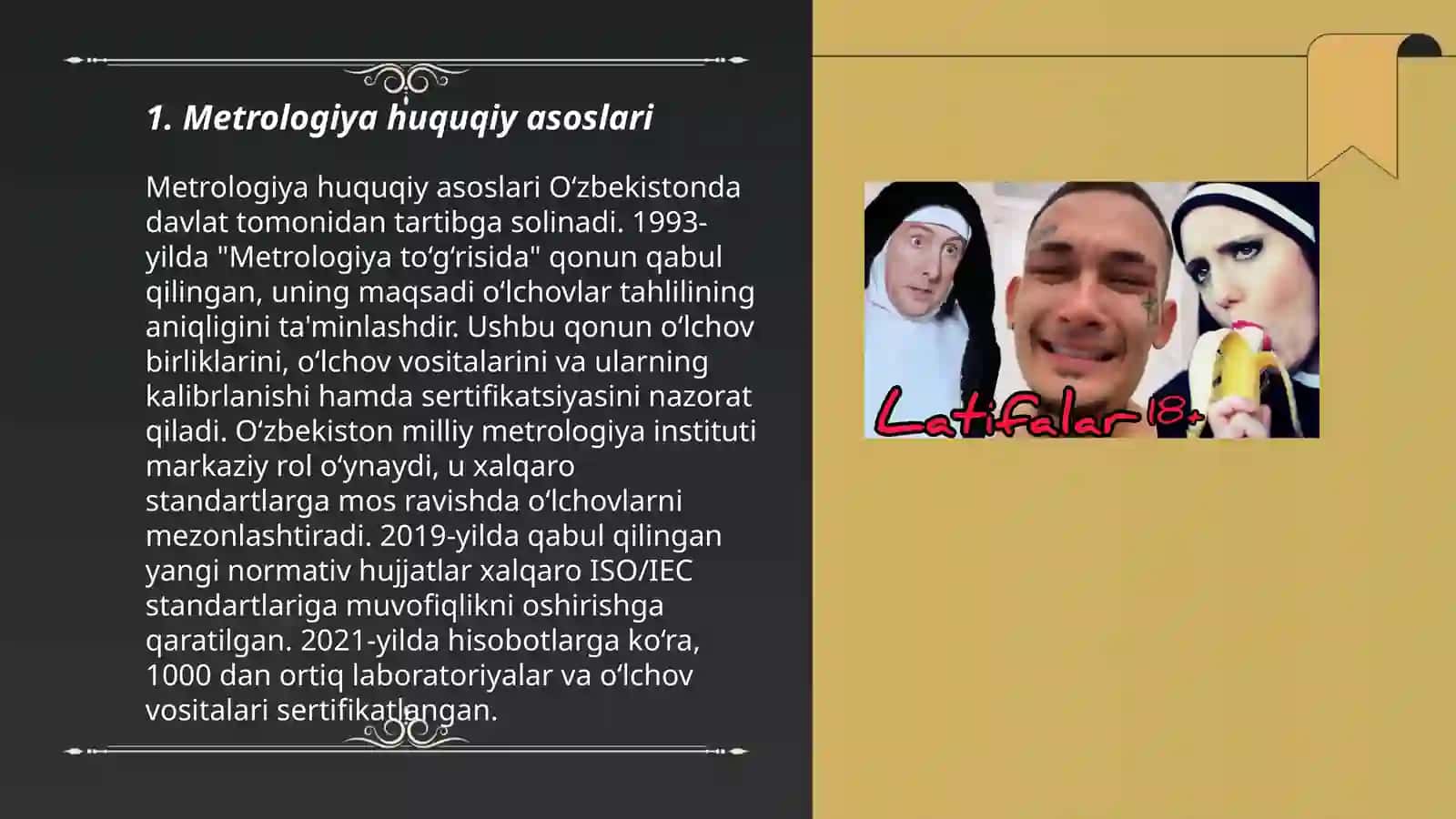 Metrologiya huquqiy asoslari 3