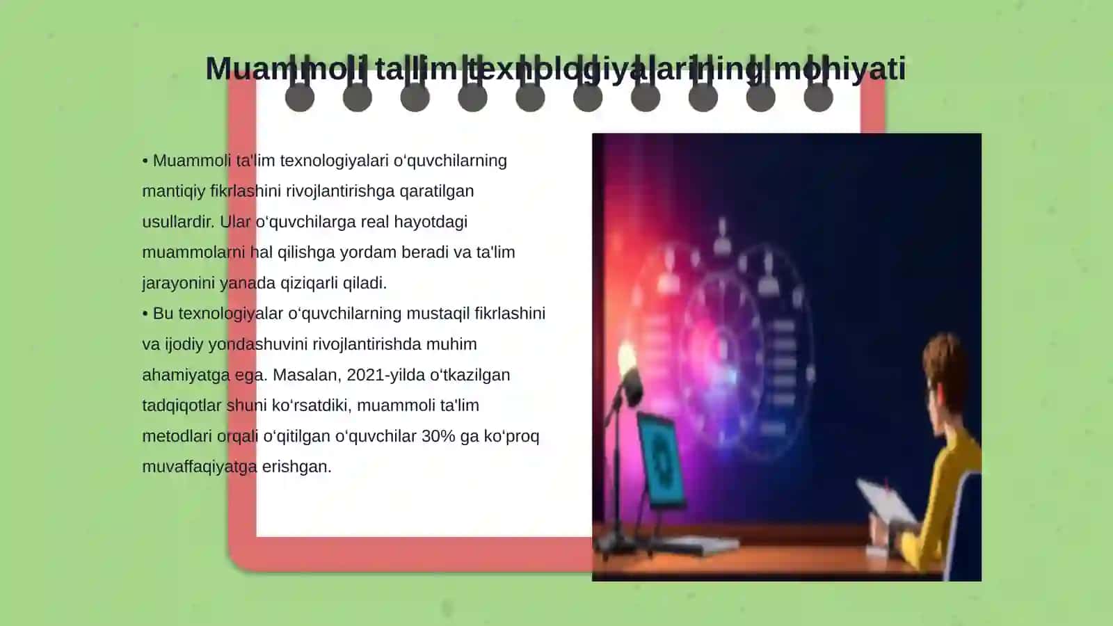 Boshlang'ich adabiy ta'limda o‘quvchi ma'naviyatini kamol toptirishda muammoli ta'lim texnologiyasining o‘rni 3