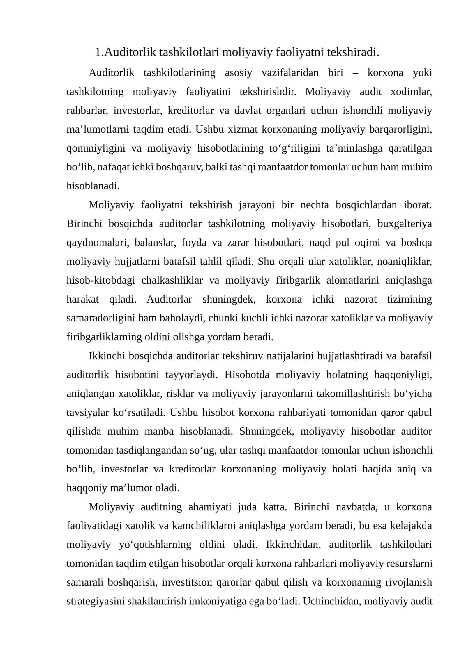 AUDITORLIK TASHKILOTLARINING PROFESSIONAL XIZMATLARI 3