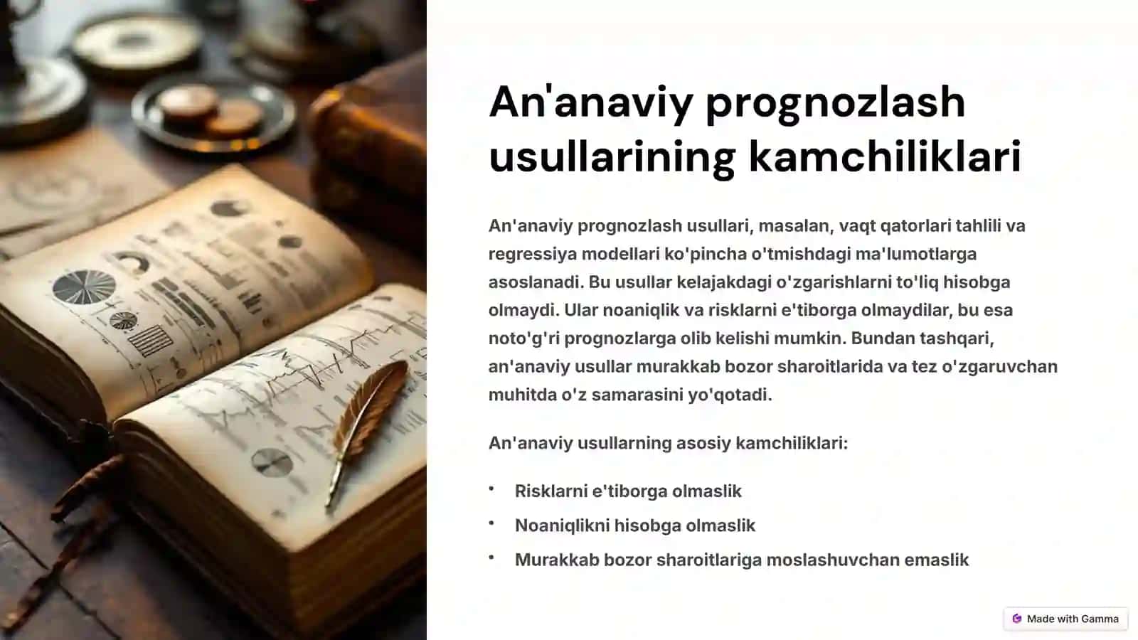Riskni hisobga olgan holda kompaniyalarning rivojlanishini prognozlash modellari 3