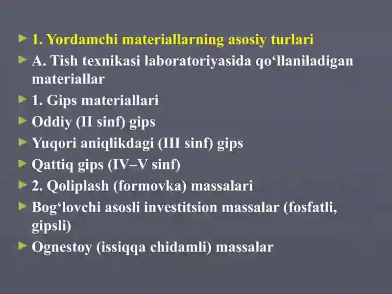 Yordamchi materiallar 3