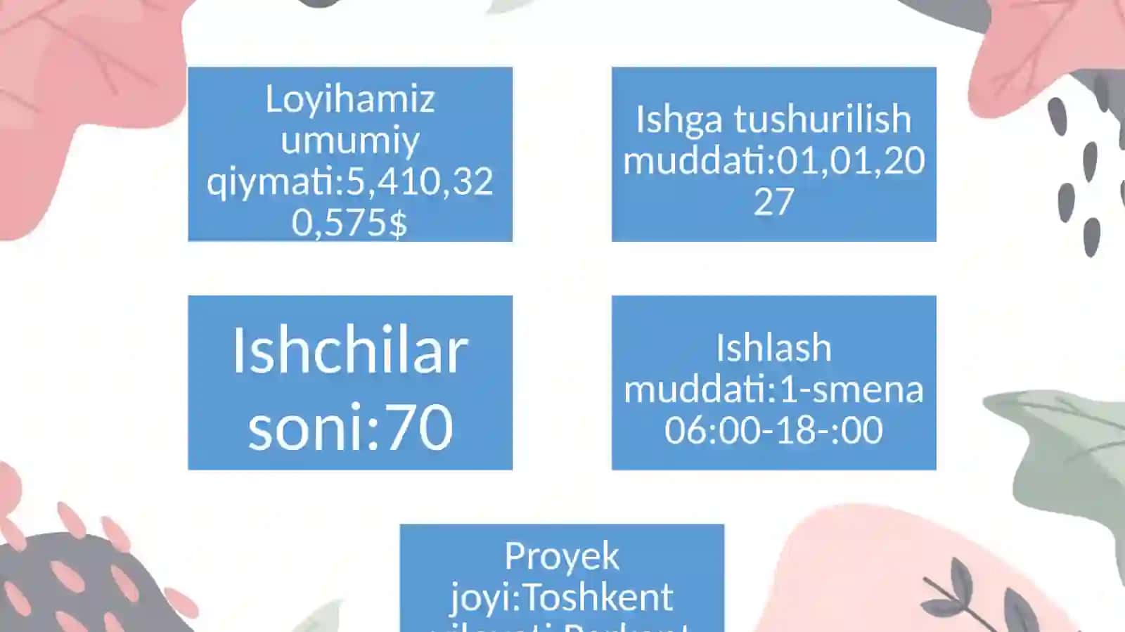 Biznes loyiha 3