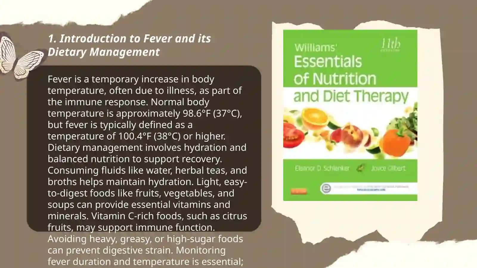 Fever culture project Diettherapy 3