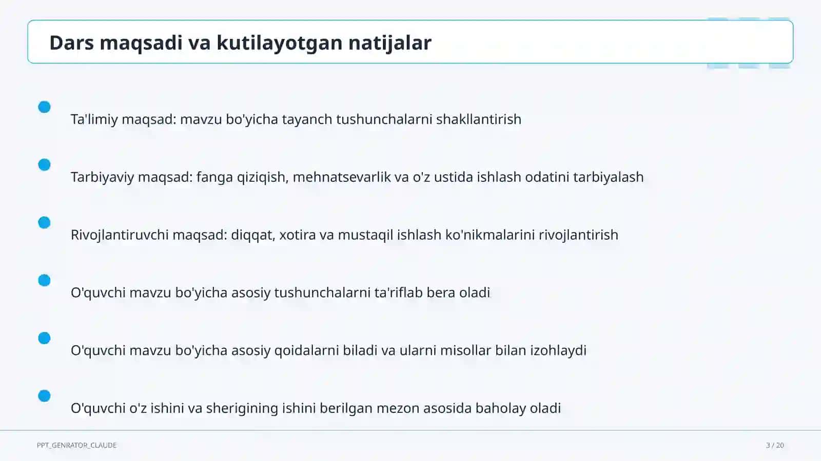 Elektr konstruktor bilan ishlash (4-sinf) 3