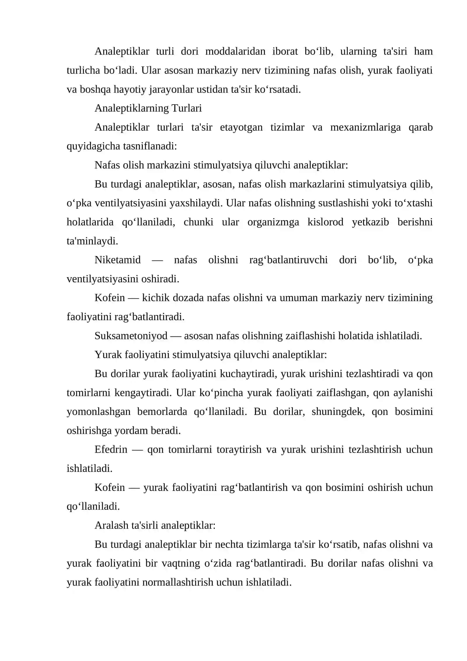 Analeptiklar 3