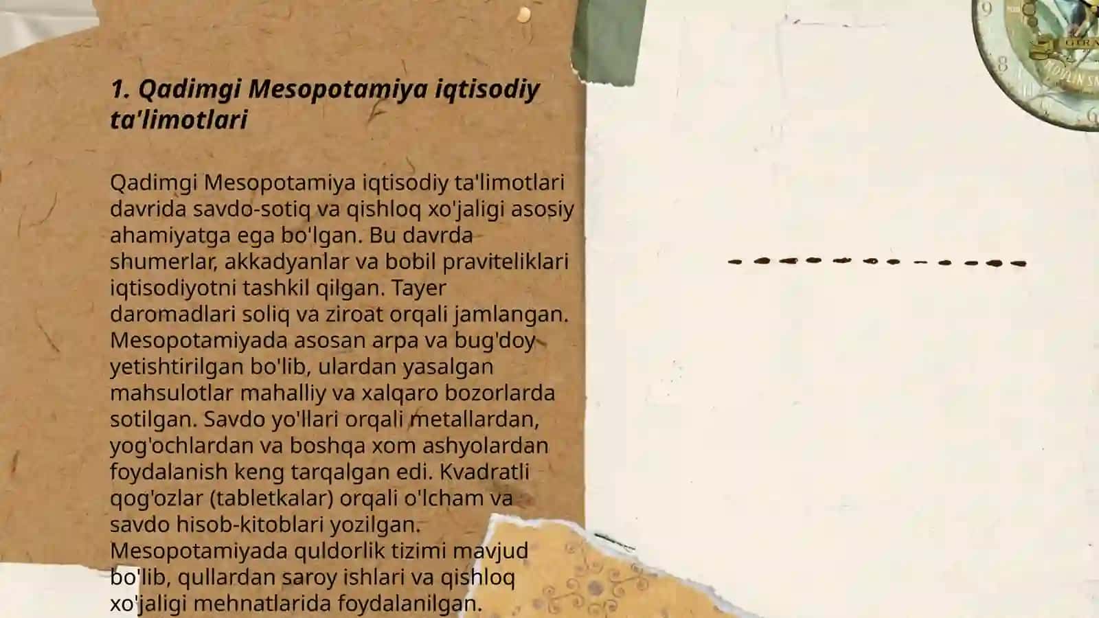 Qadimgi Mesopotamiya iqtisodiy ta'limotlari 3